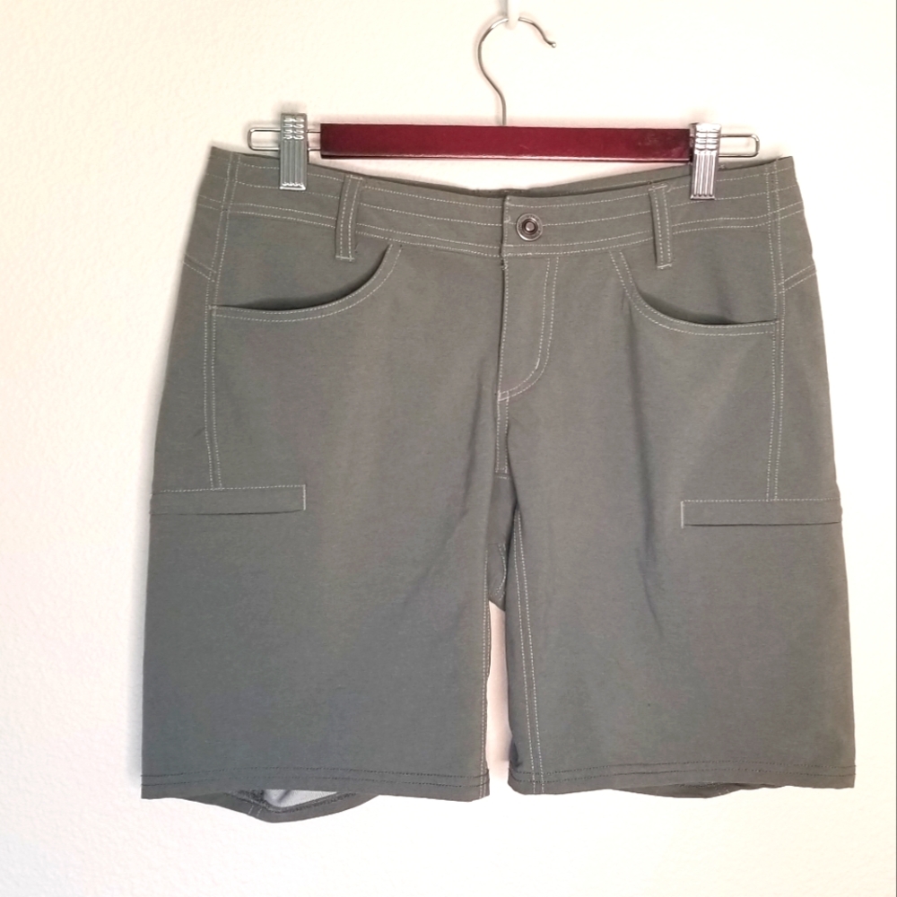 Kuhl Nylon Blend Shorts Pockets Beltloops 4